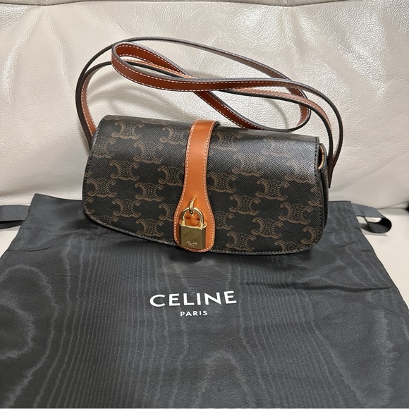 CELINE CLUTCH ON STRAP TABOU IN TRIOMPHE - Picture 2 of 16